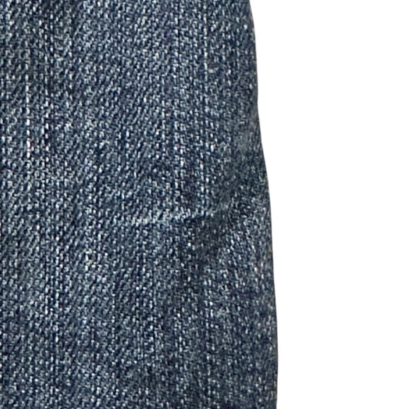 7 For All Mankind Denim Mini Skirt Stretch Sparkle Pockets Women’s Size 27 - Picture 5 of 11